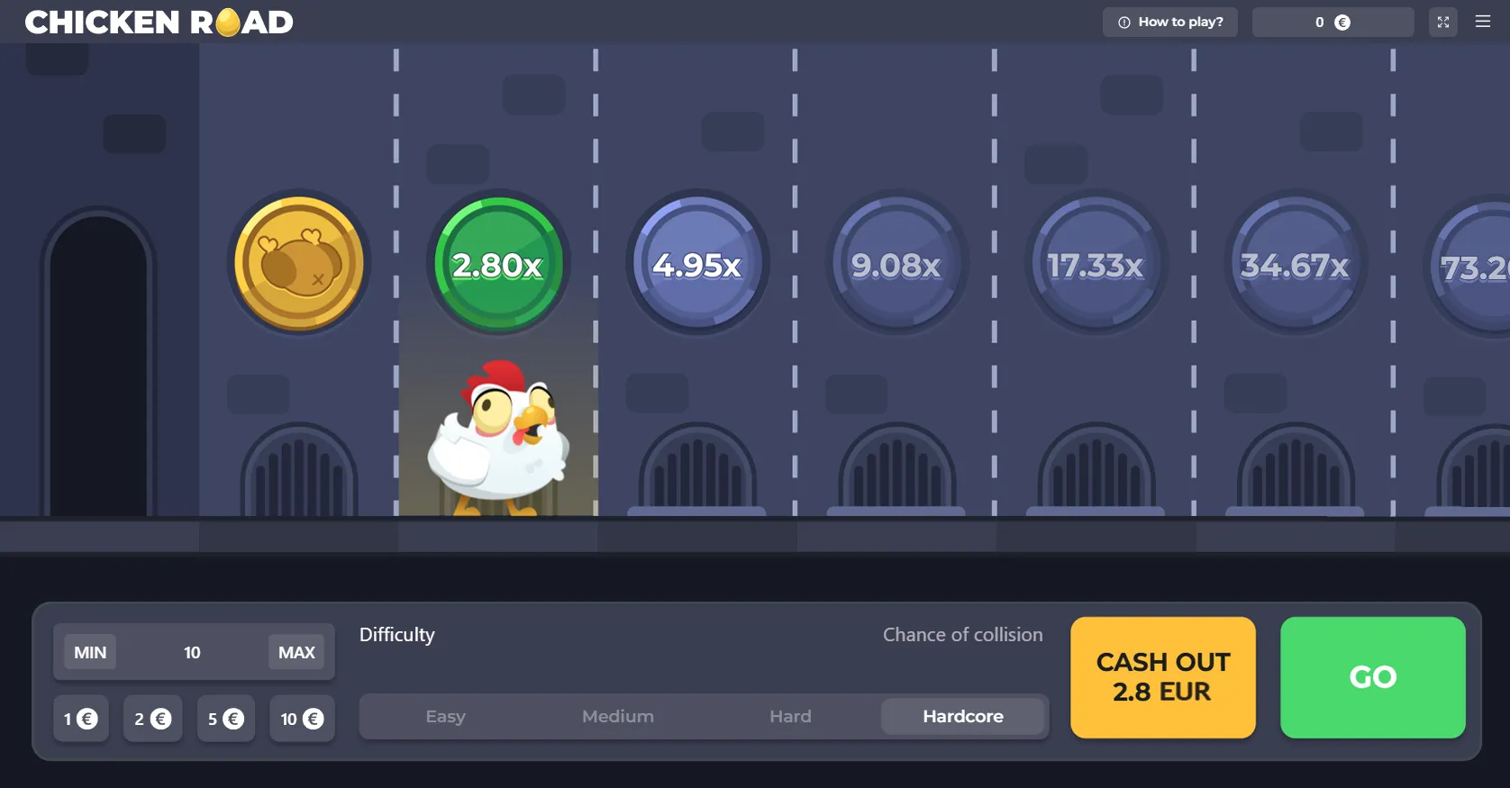 Aplikacja Chicken Road